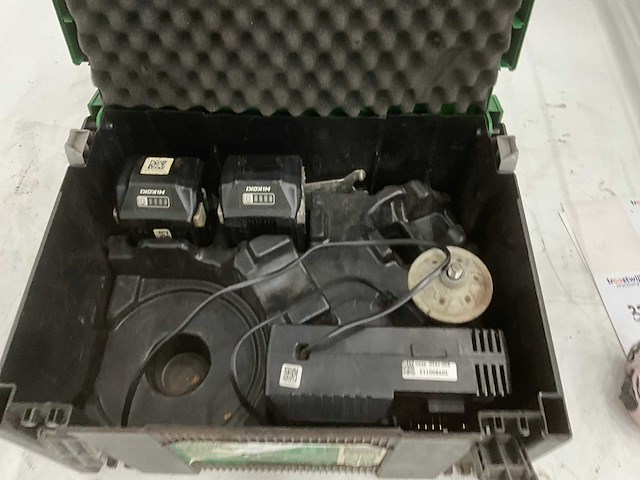 2022 hikoki g3613dvf haakse slijpmachine - afbeelding 5 van  6