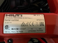 2022 hilti bx-3 accu schiethamer - afbeelding 4 van  5