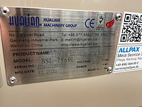 2022 hualian bsl-7560l seal & cutting machine - afbeelding 7 van  7