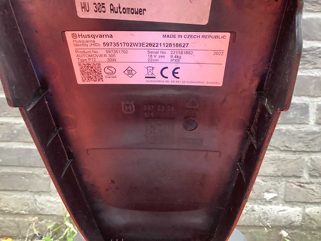 2022 husqvarna 305 robotmaaier - afbeelding 3 van  3
