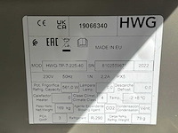 2022 hwg tp7-225-40 koelwerkbank - afbeelding 5 van  6