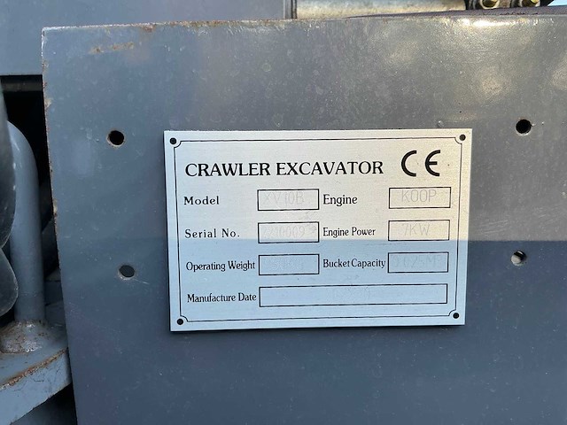 2022 hytec xv10b minigraafmachine - afbeelding 24 van  30