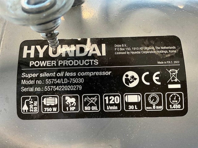 2022 hyundai 55754 compressor - afbeelding 6 van  6