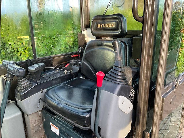 2022 hyundai robex 18-9ak minigraafmachine - afbeelding 11 van  30
