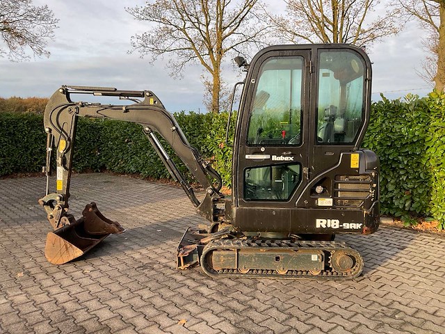2022 hyundai robex 18-9ak minigraafmachine - afbeelding 2 van  30