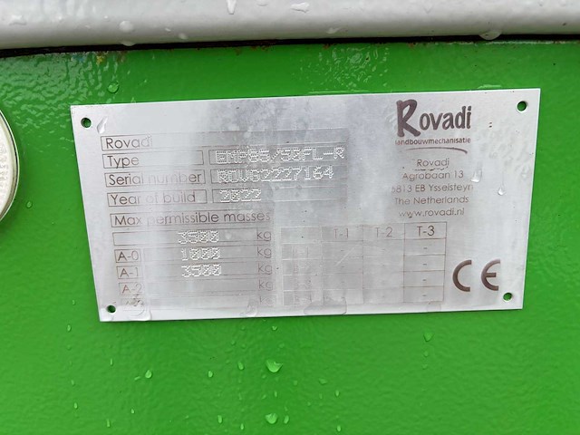2022 idrofoglia / rovadi emp85/50fl-r irrigation motor - afbeelding 13 van  21