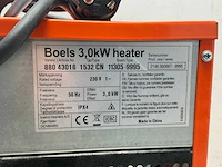 2022 inelco 88043007 dania 3.3kw elektroheater 3kw - afbeelding 4 van  6