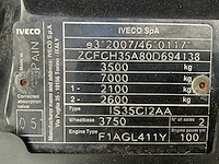 2022 iveco daily 35-140 open bakwagen - afbeelding 46 van  50