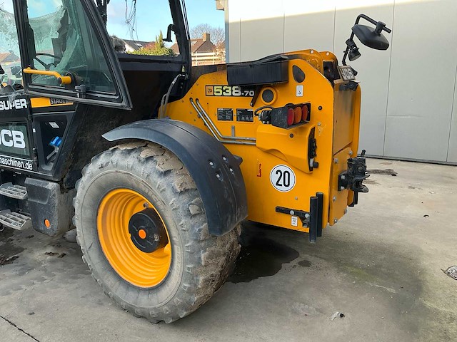 2022 jcb 538-70 agri s - verreiker - afbeelding 3 van  35
