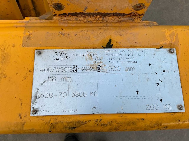 2022 jcb 538-70 agri s - verreiker - afbeelding 32 van  35