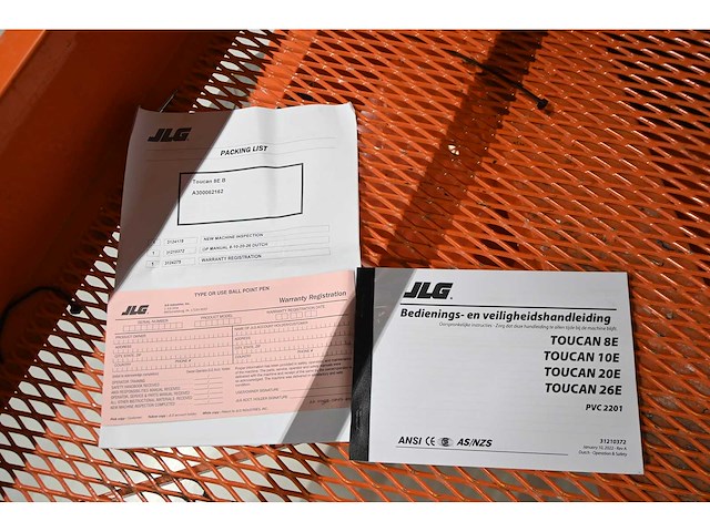 2022 jlg - toucan 8e-l - mast boom lift - afbeelding 6 van  16