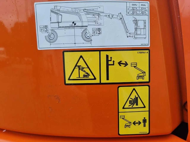 2022 jlg 450aj hoogwerker - afbeelding 15 van  15