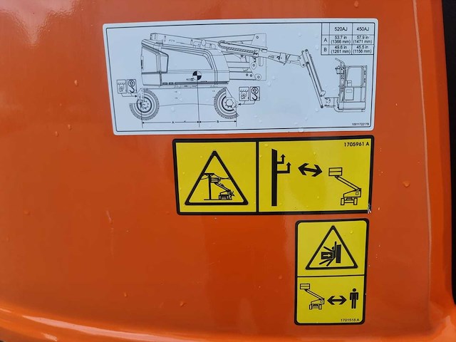 2022 jlg 520 aj hoogwerker - afbeelding 10 van  15