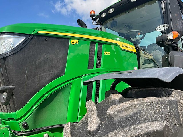 2022 john deere 6r 250 vierwielaangedreven landbouwtractor - afbeelding 17 van  56