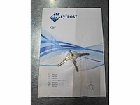 2022 keyfrost - kbf 21 be - stekkerklare vriescel - reeds gedemonteerd - afbeelding 4 van  12