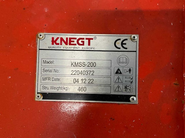 2022 knegt kmss-200 klepelmaaier - afbeelding 6 van  6