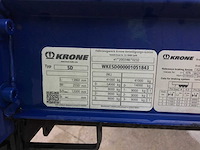2022 krone sd oplegger - afbeelding 15 van  34