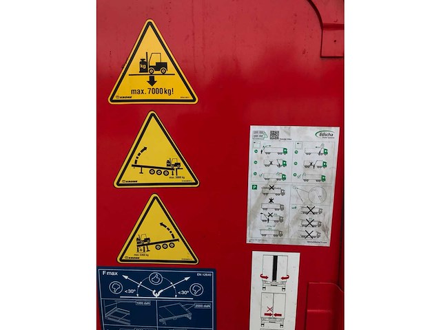 2022 krone sd oplegger - afbeelding 27 van  33