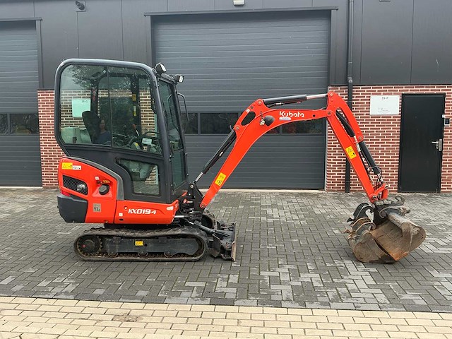 2022 kubota kx019-4 minigraafmachine - afbeelding 9 van  16
