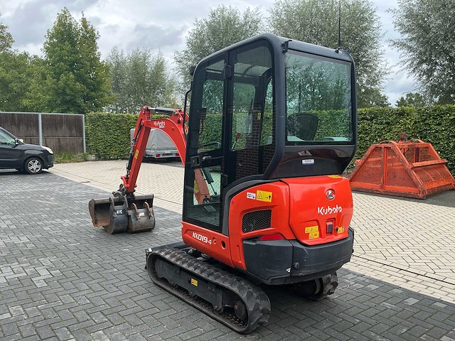 2022 kubota kx019-4 minigraafmachine - afbeelding 12 van  16