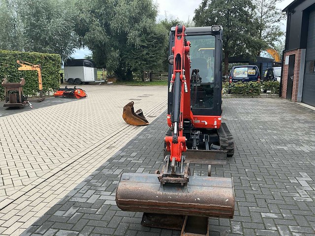 2022 kubota kx019-4 minigraafmachine - afbeelding 14 van  16