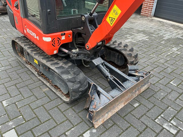 2022 kubota kx019-4 minigraafmachine - afbeelding 16 van  16