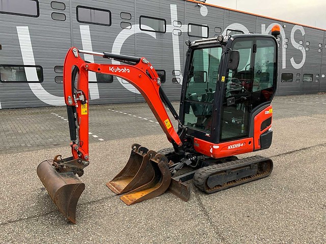 2022 kubota kx019-4 minigraafmachine - afbeelding 1 van  34