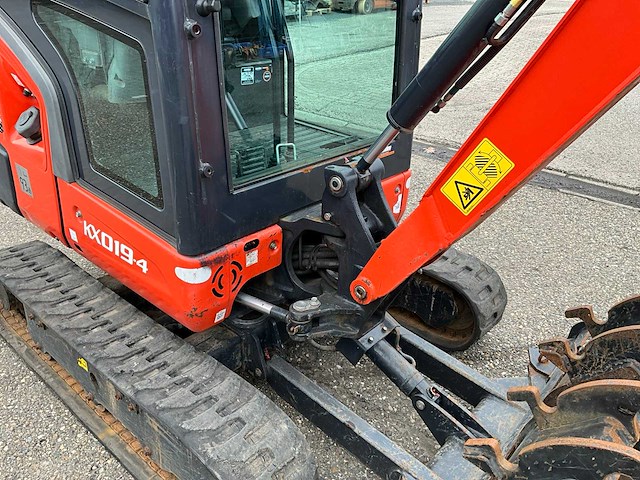 2022 kubota kx019-4 minigraafmachine - afbeelding 15 van  34