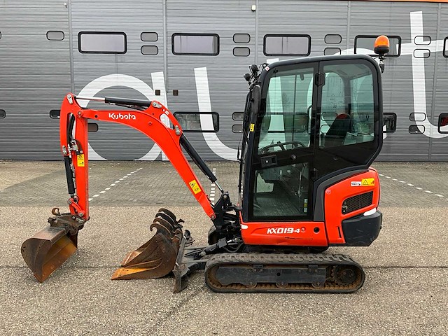 2022 kubota kx019-4 minigraafmachine - afbeelding 12 van  34