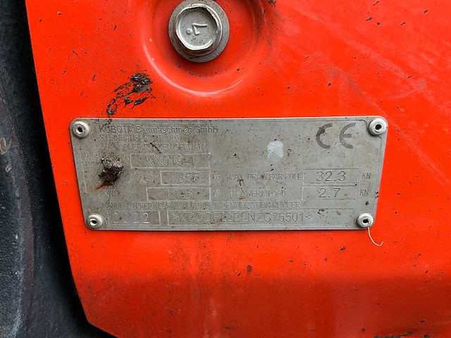 2022 kubota kx019-4 minigraafmachine - afbeelding 27 van  34