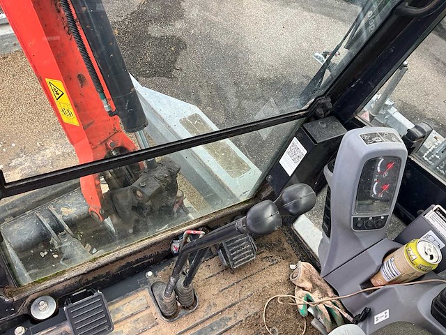 2022 kubota kx019 minigraafmachine met machinetransporter - afbeelding 16 van  16