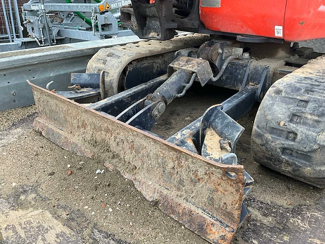 2022 kubota kx019 minigraafmachine met machinetransporter - afbeelding 5 van  19