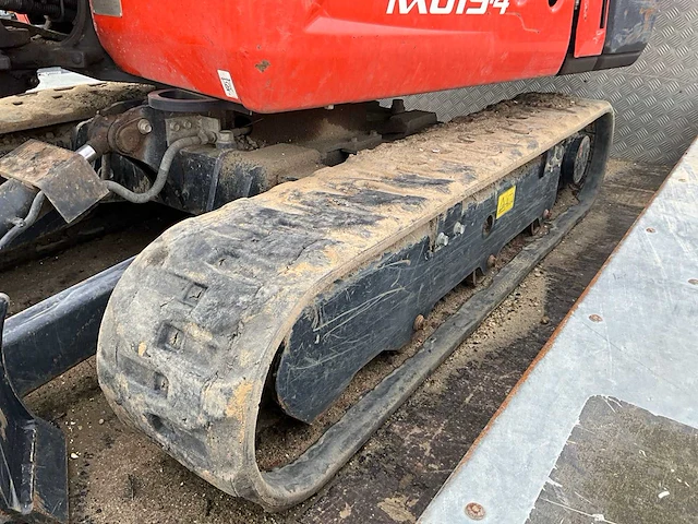2022 kubota kx019 minigraafmachine met machinetransporter - afbeelding 6 van  19