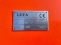 2022 lefa sp-150 straatveegmachine - afbeelding 5 van  7