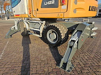 2022 liebherr lh 22 m industry litronic gk9 mobiele overslagmachine met dehaco dsg1102 sorteergrijper - afbeelding 4 van  4