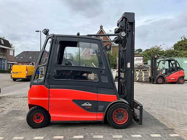 2022 linde e 50 vorkheftruck - afbeelding 16 van  21