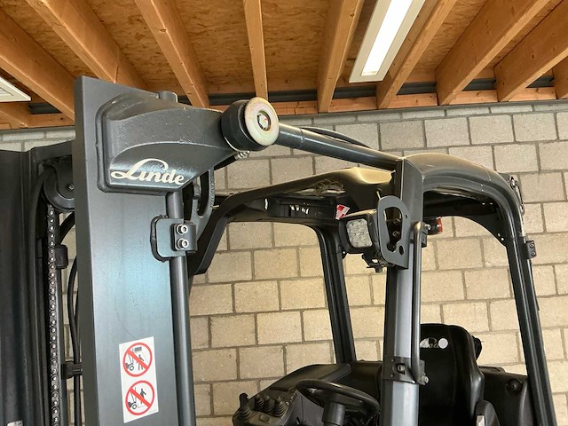 2022 linde h14t-01 vorkheftruck - afbeelding 1 van  3