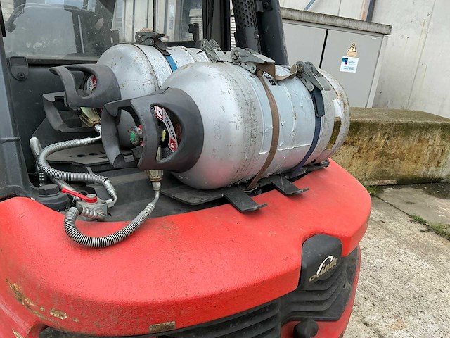 2022 linde h35t-01 heftruck met cascade balenklem - afbeelding 8 van  30