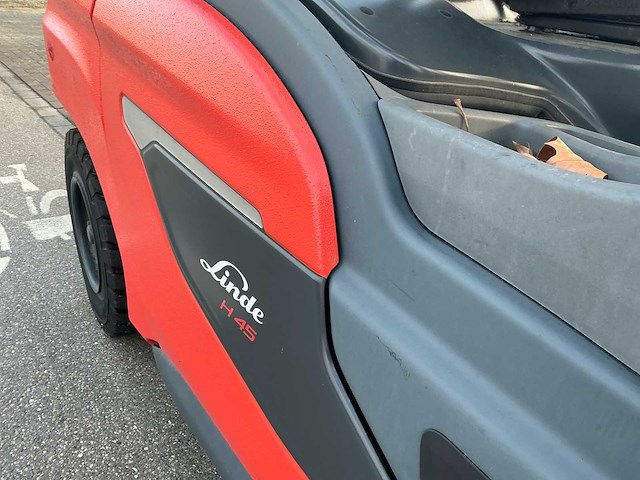 2022 linde h45t-01/600 vorkheftruck - afbeelding 19 van  39