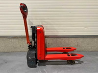 2022 linde mt 15 1500kg interne lader elektrische palletwagen - afbeelding 8 van  12