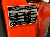 2022 linde mt 15 1500kg interne lader elektrische palletwagen - afbeelding 4 van  8