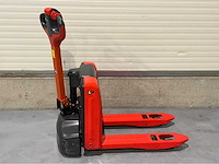 2022 linde mt 15 1500kg interne lader elektrische palletwagen - afbeelding 7 van  8