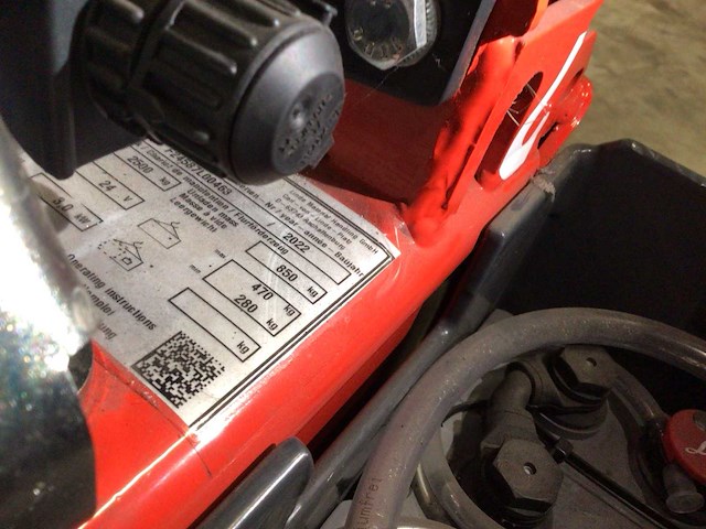 2022 linde n25 elektrische palletwagen - afbeelding 2 van  10