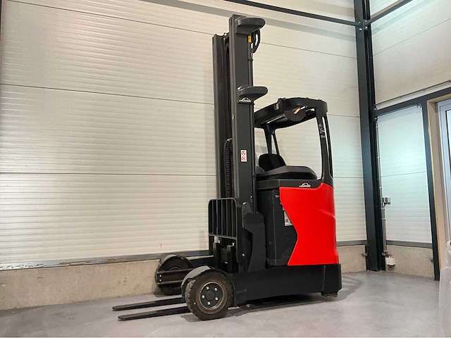 2022 linde r14g-01 1400kg ruw terrein reach truck - afbeelding 1 van  19