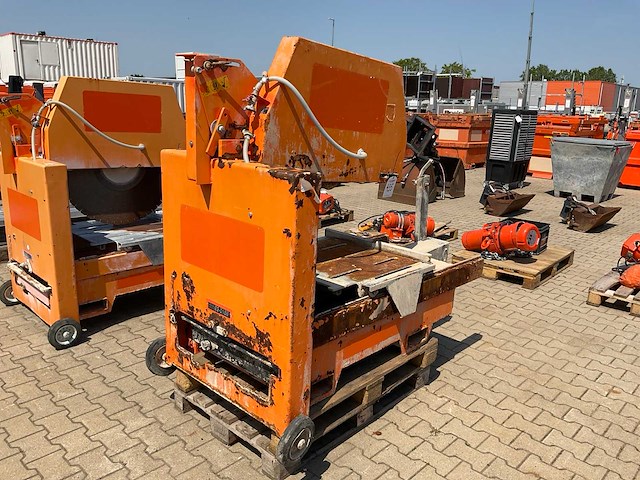 2022 lissmac dts 1000v steenzaagmachine / bloksteenzaagmachine - afbeelding 4 van  11