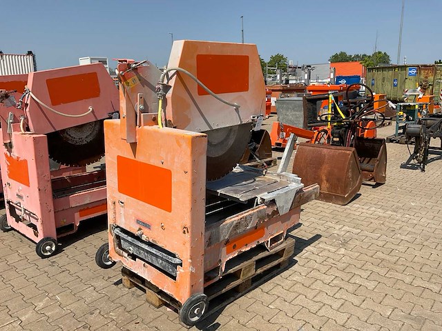 2022 lissmac dts 1000v steenzaagmachine / bloksteenzaagmachine - afbeelding 5 van  12
