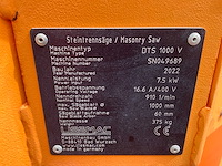 2022 lissmac dts 1000v steenzaagmachine / bloksteenzaagmachine - afbeelding 10 van  18