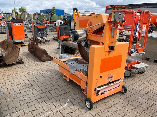 2022 lissmac dts 1000v steenzaagmachine / bloksteenzaagmachine - afbeelding 11 van  18