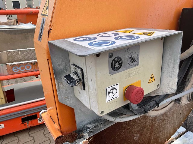 2022 lissmac dts 1000v steenzaagmachine / bloksteenzaagmachine - afbeelding 14 van  18
