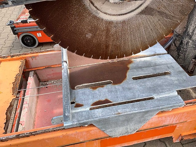 2022 lissmac dts 1000v steenzaagmachine / bloksteenzaagmachine - afbeelding 17 van  18